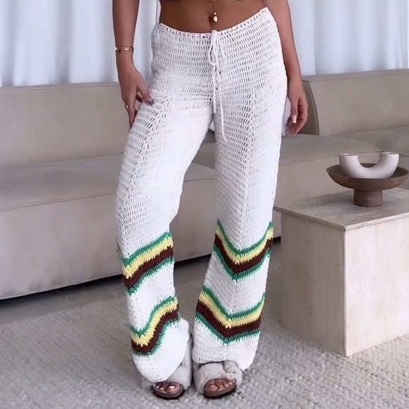 NEW!!!! 🆕 | Zara | 100% cotton  Crochet Pants - Picture 5 of 10